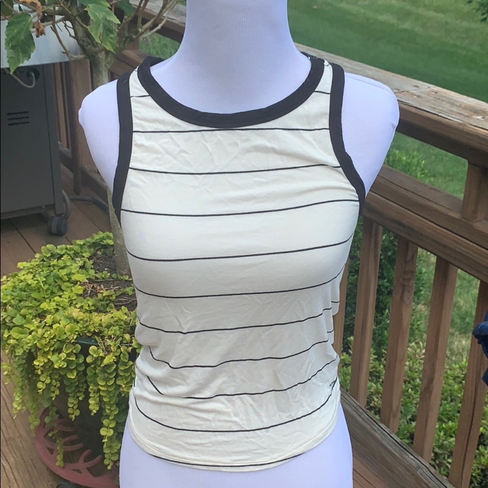 ae soft and sexy striped tank